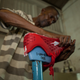 Enda Iten running shoe in production